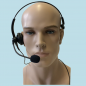 Mobile Preview: Headset leicht mit Kopfbügel, Lippenmikrofon und PTT