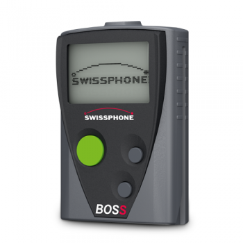 Swissphone Funkmeldeempfänger BOSS 915 - der neue Text-Melder mit 16 RIC´s