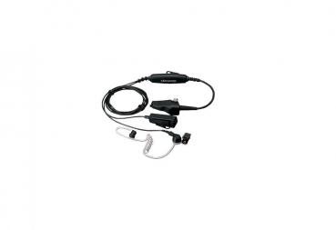 Kenwood KHS-11BL Security Headset mit Schallschlauch und Clipmikrofon