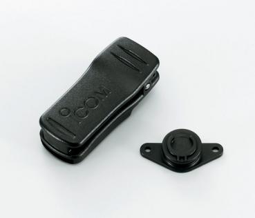 MB-86 - Gürtelclip drehbar für ICOM IC-F51/F61, IC-F51V/F61V, IC-A6E/A24E