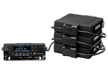 Kenwood NX-5800E Mobilfunkgerät UHF / Nexedge / DMR / P25 mit Display und GPS