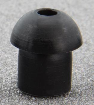 10er Pack Ohrgummi Ohroliven Ohrstöpsel schwarz