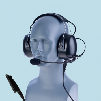 Headset Motorsport Race zweiseitig geschlossen für Motorola GP320 / GP330 / GP340 / GP360 / GP380 / GP640 / GP680 / GP1280