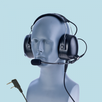 Headset Motorsport Race zweiseitig geschlossen für Kenwood TK3201 TK3301 TK3401 TK3501 Protalk