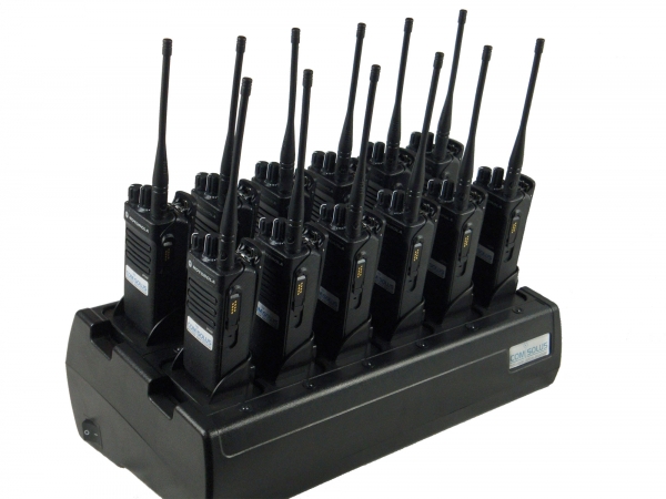 12fach Multi Ladegerät für Motorola GP-Serie / GP-Small Serie / DP3441