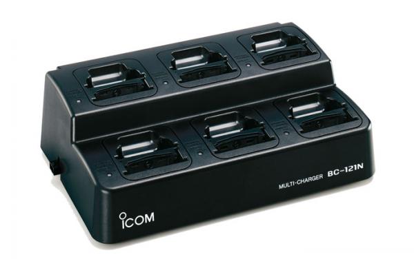 BC-121N - 6-fach Ladegerät mit Netzteil für ICOM Geräte BC-121N - 6-fach Ladegerät mit Netzteil für ICOM Geräte