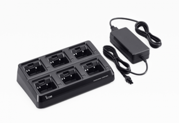 BC-197 - 6-fach Ladegerät mit Netzteil für ICOM Geräte BC-197 - 6-fach Ladegerät mit Netzteil für ICOM Geräte