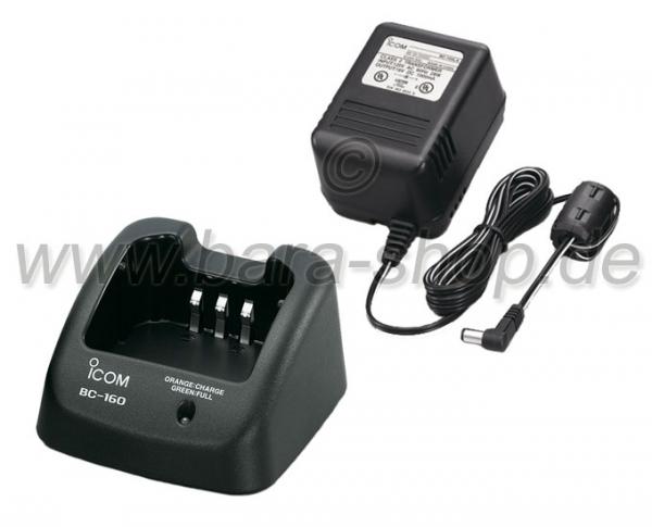 BC-160 - Tischladegerät mit Netzteil für ICOM Geräte BC-160 - Tischladegerät mit Netzteil für ICOM Geräte
