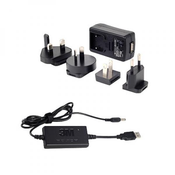 Set FR08/FR09 Ladegerätestecker und USB Ladekabel für Peltor LiteCom Set FR08/FR09 Ladegerätestecker und USB Ladekabel für Peltor LiteCom