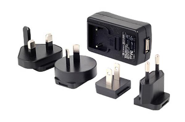 FR08 Ladestecker 230 V mit USB Anschluß für LiteCom & WS Flex Adapter