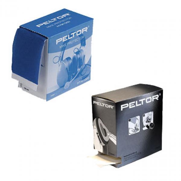 HYM1000 Mikrofonschutz für Peltor Headsets + HY100A Hygienischer Einmalschutz