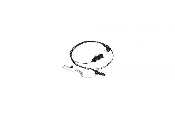 Kenwood KHS-8BL Security Headset mit Schallschlauch und Clipmikrofon
