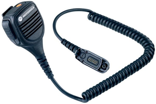PMMN4025A - Lautsprechermikrofon mit 3,5mm Anschlussbuchse und Notruftaste für Motorola DP3000 / DP4000 Serie / MTP850 FuG