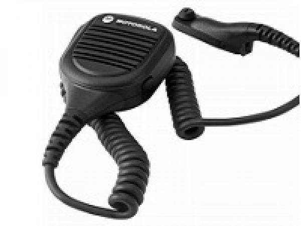 PMMN4085A - Mikrofon-Lautsprecher für Motorola MTP8XX und MTP6650 mit Notruftaste Kopfhöreranschluss und Funktionstaste
