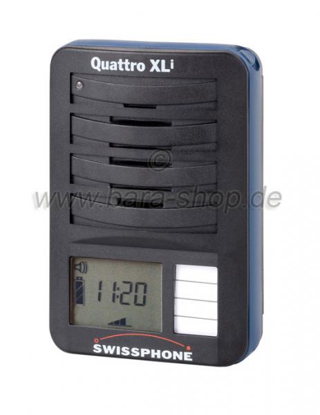 Swissphone Funkmeldeempfänger Quattro XLi - Das Komfort-Modell für Einsatz- und Führungskräfte