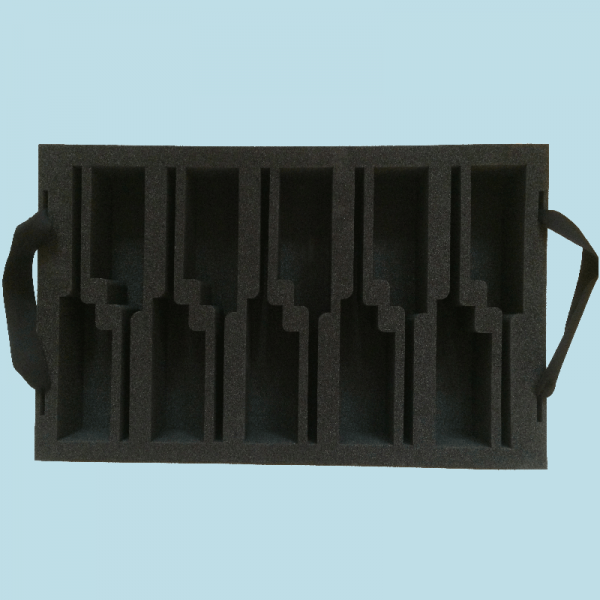 Schaumstoffeinsatz für 10 Funkgeräte Motorola CP040 / DP 1000 Serie Schaumstoffeinsatz für 10 Funkgeräte Motorola CP040 / DP 1000 Serie