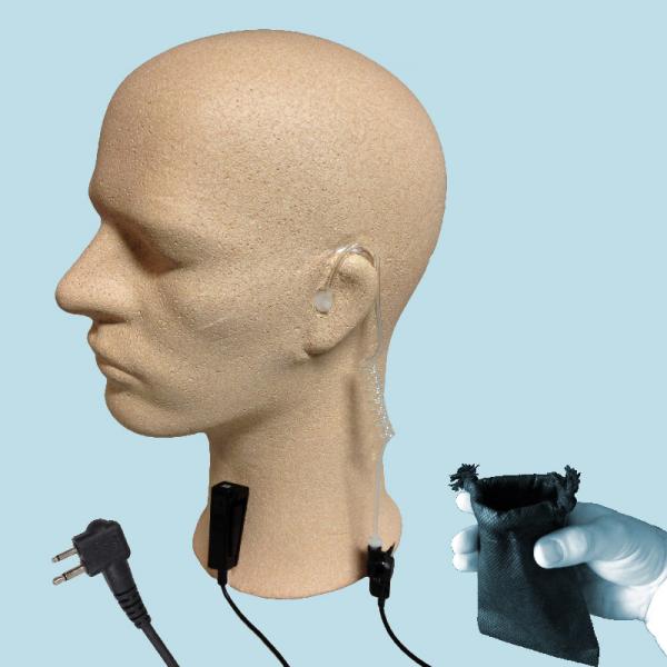 PROFI Security Headset mit Schallschlauch und Nylontasche für Motorola CP040 DP1400 GP300 GP600 P145 P165 PROFI Security Headset mit Schallschlauch und Nylontasche für Motorola CP040 DP1400 GP300 GP600 P145 P165