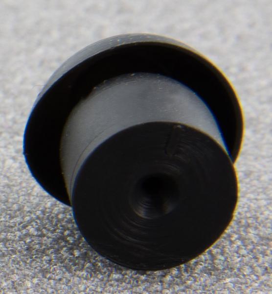 10er Pack Ohrgummi Ohroliven Ohrstöpsel schwarz